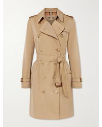 Burberry - Kensington Organic Cotton-Gabardine Trench Coat - Lyst