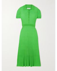 Gabriela Hearst - Amor Ribbed Cashmere And Silk-Blend Maxi Dress - Lyst