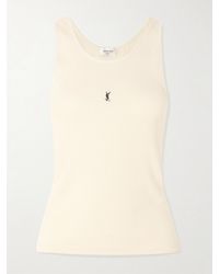 Saint Laurent - Tank Top - Lyst