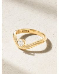 STONE AND STRAND - Tina 14-Karat Diamond Ring - Lyst