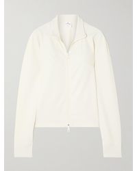 Courreges - Interlock Appliquéd Jersey Track Jacket - Lyst