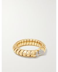 Marina B - Trisolina 18-Karat, And Diamond Ring - Lyst