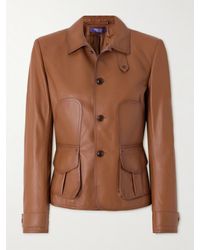 Ralph Lauren - Naylor Leather Jacket - Lyst
