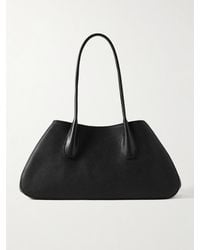 The Row - Alger Textured-Leather Shoulder Bag - Lyst