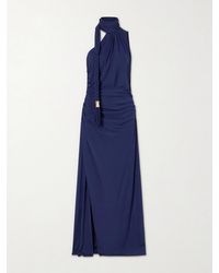 Jonathan Simkhai - Moira Tussled Ruched Stretch-Jersey Gown - Lyst