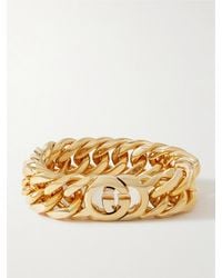 Gucci - Interlocking-Tone Bracelet - Lyst