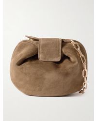 Gabriela Hearst - Soft Demi Suede Clutch - Lyst