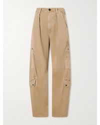 Citizens of Humanity - Flight Mid-Rise Straight-Leg Cotton-Blend Twill Cargo Pants - Lyst