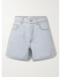 Anine Bing - Short En Jean De Coton Biologique Dalton - Lyst