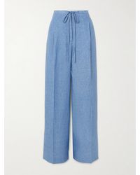 Rohe - Linen Wide-Leg Pants - Lyst