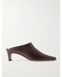 STAUD - Wally Mules Aus Leder - Lyst