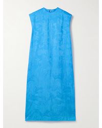 Balenciaga - Dress With Silk Trim - Lyst