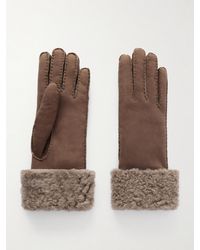 Brunello Cucinelli - Shearling Gloves - Lyst
