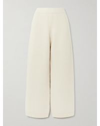 Calle Del Mar - Hose Mit Weitem Bein Aus Kaschmir - Lyst