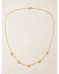 L'Atelier Nawbar - Atoms The 5 Dots Kette Aus 18 Karat Mit Diamanten - Lyst