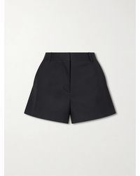Veronica de Piante - Belle Silk Mini Shorts - Lyst