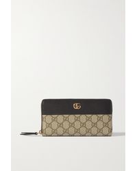 Gucci - GG Marmont Brieftasche Mit Rundumreißverschluss - Lyst