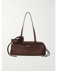 Balenciaga - Carrie Small Suede Shoulder Bag - Lyst