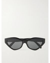 Celine - Triomphe Sonnenbrille Mit Cat-Eye-Rahmen Aus Azetat - Lyst