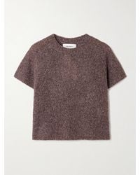 Lisa Yang - Siona Cashmere And Silk-Blend T-Shirt - Lyst
