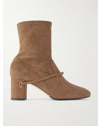 Jennifer Chamandi - Dani 65 Suede Ankle Boots - Lyst