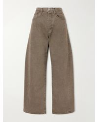 Ssstein - Deformation High-Rise Wide-Leg Jeans - Lyst