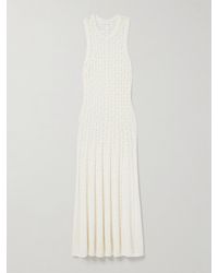 Zimmermann - Wylie Open-Knit Cotton Maxi Dress - Lyst