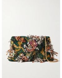 Dries Van Noten - Pochette En Jacquard À Ornements - Lyst