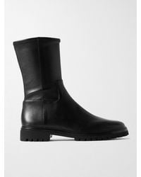 Loeffler Randall - Danny Stretch-Leather Ankle Boots - Lyst