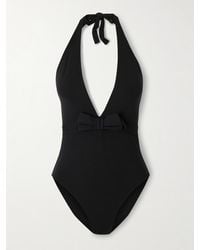Eres - Couture Bow-Detailed Halterneck Swimsuit - Lyst