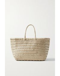 Dragon Diffusion - Bamboo Triple Jump Small Woven Leather Tote - Lyst