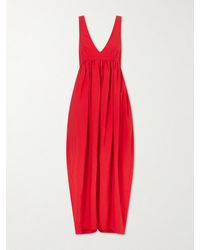 Rohe - Woven Midi Dress - Lyst