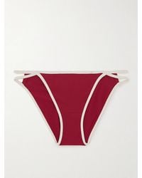 Eres - Reinette Anita Cutout Two-Tone Bikini Briefs - Lyst