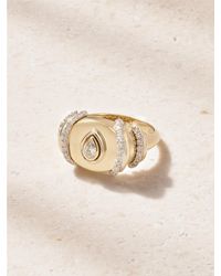 L'Atelier Nawbar - Sun Down 18-Karat Diamond Pinky Ring - Lyst