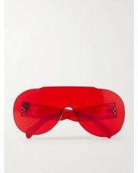 Celine - Sundown Shade Aviator-Style Injection Sunglasses - Lyst