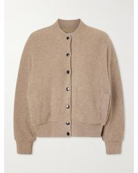 Brunello Cucinelli - Cashmere Bomber Jacket - Lyst