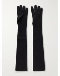 arch4 - Jessie Ribbed Cashmere Gloves - Lyst