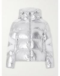 Fusalp - Charloy Hooded Quilted Padded Metallic Shell Jacket - Lyst