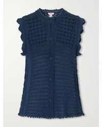 Eres - Aurora Crochet-Knit Top - Lyst