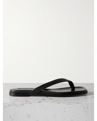 Emme Parsons - Meta Leather Flip Flops - Lyst