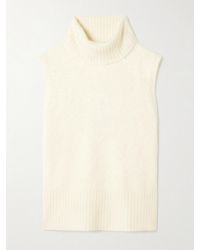 Veronica Beard - Haut À Col Montant En Cachemire Brossé Mazzy - Lyst