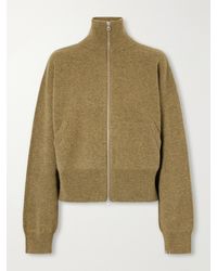 Extreme Cashmere - Xtra Cute Cashmere Zipped-Up Cardigan - Lyst