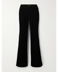 Saint Laurent - Cotton-Corduroy Bootcut Pants - Lyst
