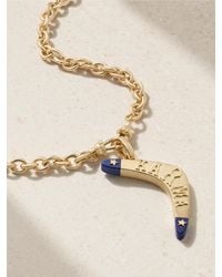 Marie Lichtenberg - Karma 18-Karat Lapis Lazuli Necklace - Lyst