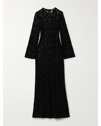 Nili Lotan - Della Crocheted Cotton Maxi Dress - Lyst