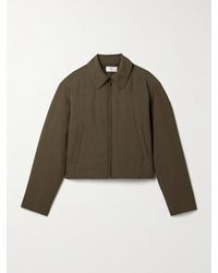 The Row - Nerys Padded Woven Jacket - Lyst