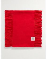 TOTEME - Tasseled Cashmere Scarf - Lyst