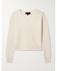 Nili Lotan - Korina Ribbed Cashmere Sweater - Lyst