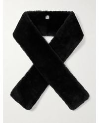 TOTEME - Tuxedo Schal Aus Shearling - Lyst