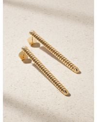 Marina B - Trisolina 18-Karat Diamond Earrings - Lyst
